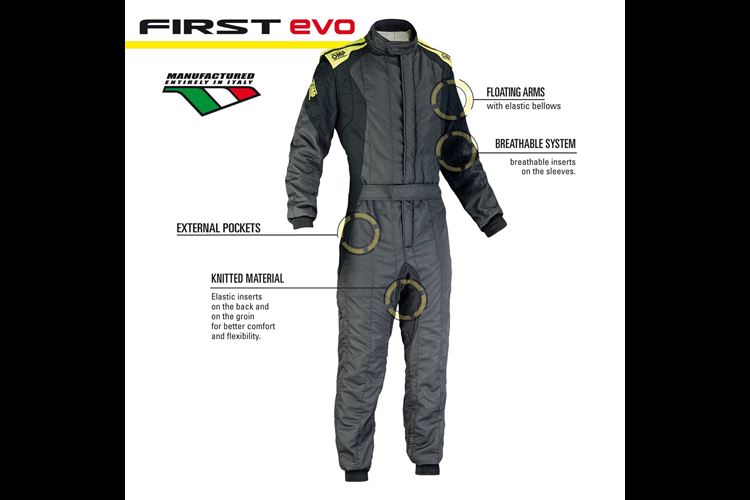 First Evo Suit Red/White 42