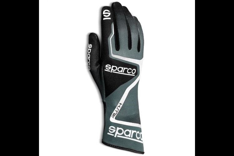 Karting Gloves Sparco Rush grey/black
